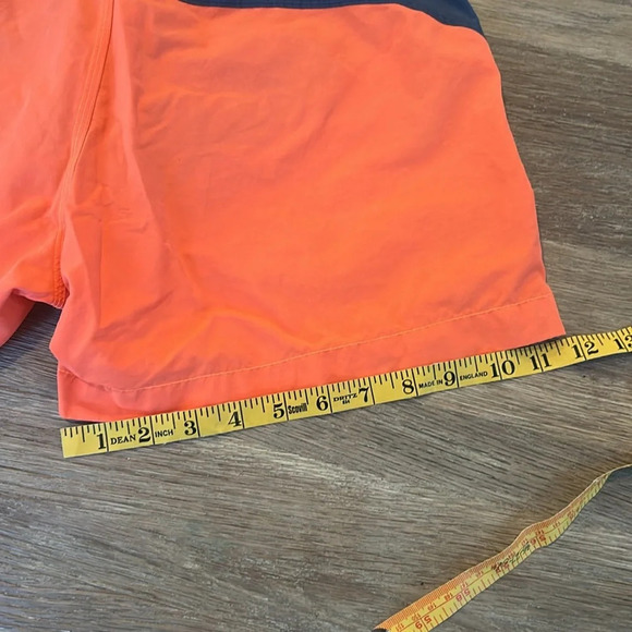 C-IN2 orange cotton Nylon Blend Mesh Lined Shorts Men’s M - Picture 9 of 10